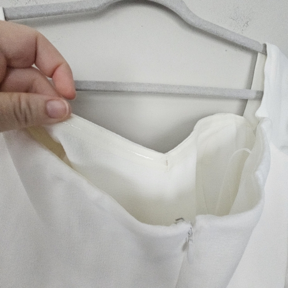 BHLDN Dress The Population Erin Dress White Size L - Picture 11 of 14